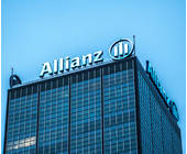 Allianz Logo auf einem Gebäude