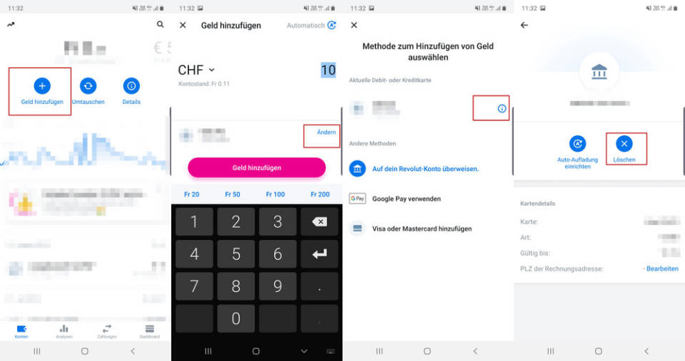 Revolut So Entfernen Sie Die Hinterlegte Kreditkarte Onlinepc Ch