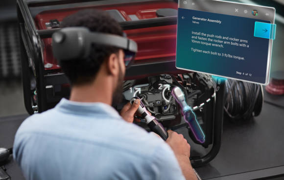 HoloLens 2 Beispiel für Anteilung 