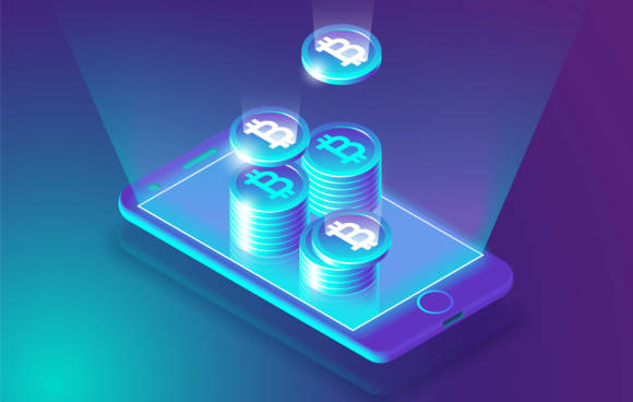 Crypto Wallet auf dem Smartphone 