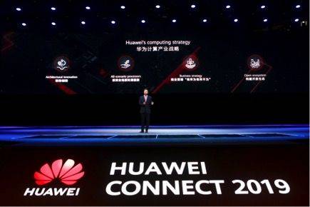 Ken Hu präsentiert an der Huawei Connect die Strategie des Unternehmens im Computing-Segment. Huawei gibt Gas im KI-Geschäft