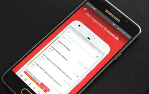 Todoist auf Smartphione-Bildschirm 