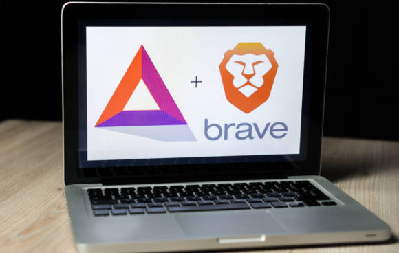 Brave-Browser auf dem Notebook 