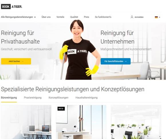 Website Book a Tiher 