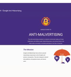 Google Anti Malvertising