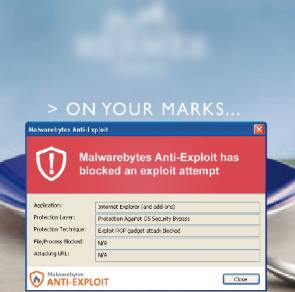 Malwarebytes-Warnung