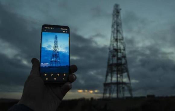 Mobilfunk-Antennen-Mast 