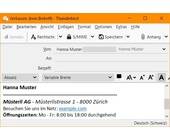 HTML-Signatur in Thunderbird gestalten