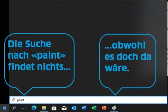 Windows-Suche findet nichts 