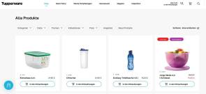 Tubberware-Webseite