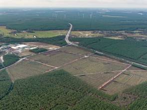 Tesla-Baugelende in Brandenburg