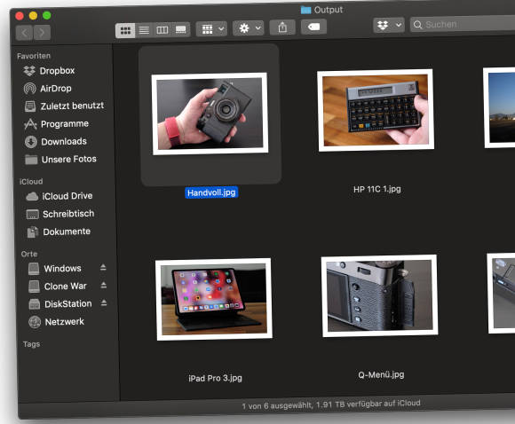 Die Icons unter macOS sind mehr als nur schmückend Beiwerk