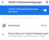 Android-Einstellung mit Anzahl Begegnungen