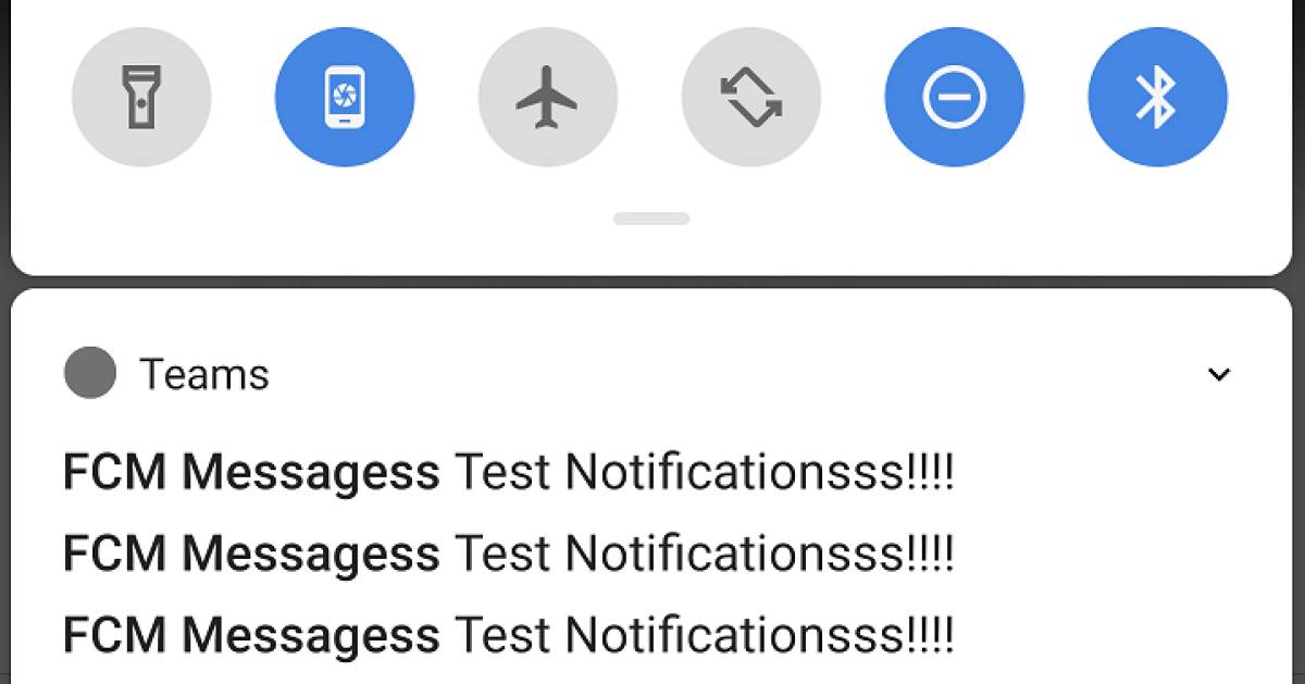 Microsoft Teams nervte Android-User mit «FCM Messages Test ...