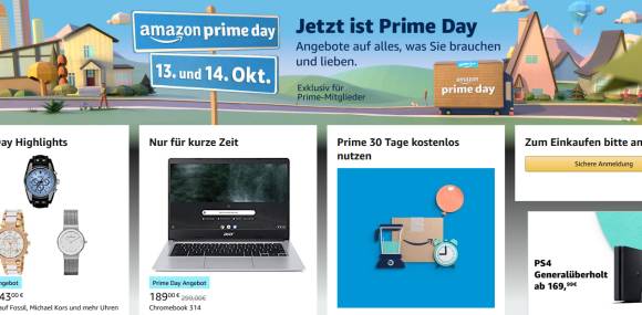 Angebote zum Amazon Prime Day Startseite Amazon Prime Day 
