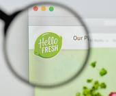 Hello Fresh Logo auf Website