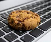 Cookie auf Tastatur