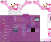 Ein Pink-Panther-Desktop ist evtl. nicht videotauglich