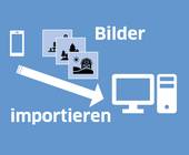 Illustration Bilder vom Smartphone auf dem PC importieren
