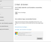 Screenshot Windows-Konto-Einstellungen