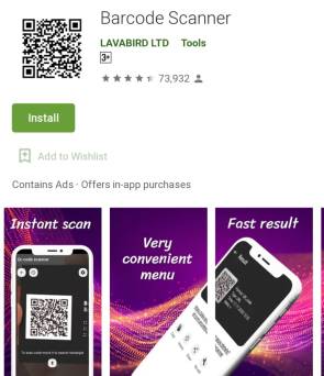 Die App Barcode Scanner wurde nach einem Update bösartig