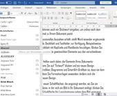 Screenshot Schriftartenliste in Word