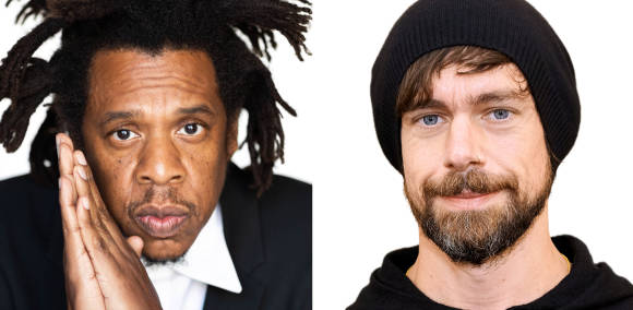 Jay-Z und Jack Dorsey 