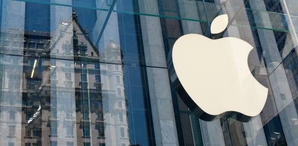 Apple Store Logo in New York City 