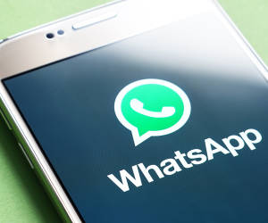 Whatsapp Logo Auf Smartphone-Screen