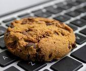 Cookie auf Tastatur