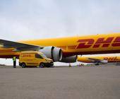 Fracht-Flugzeug DHL 