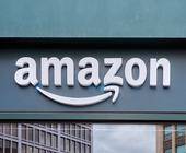 Amazon-Logo an Gebäude