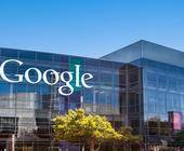 Google Logo an Gebäude