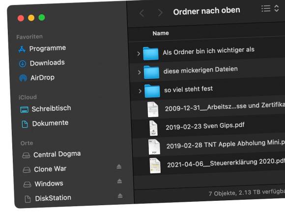 Diese Darstellung ist eine Sache der Einstellung