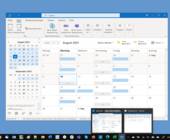 Screenshot Outlook und Outlook-Taskleisten-Vorschauen