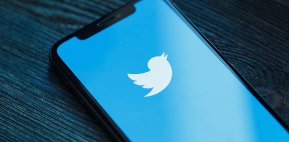 Twitter App auf Smartphone 