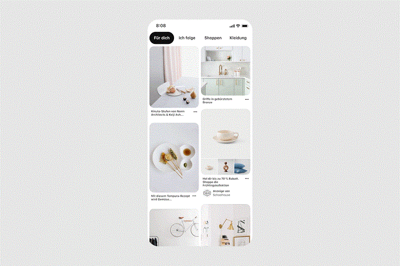 Collection Slide Show-Anzeigen