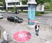 Litfaßsäule mit 5G