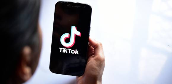 TikTok auf Smartphone 
