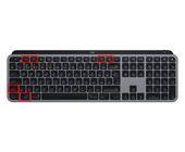 Auf einer Apple-Tastatur sind die zu drückenden Tasten markiert