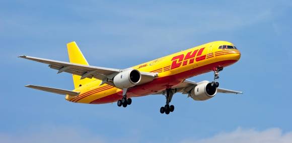 DHL-Flugzeug 