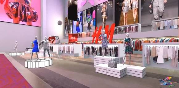 Virtueller H&M-Store im Metaverse 