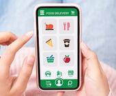 Lebensmittel-Bestellung per Smartphone