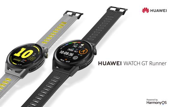 Huawei Watch GT Runner in Grau und in Schwarz