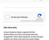 Screenhot der Google-Meldung