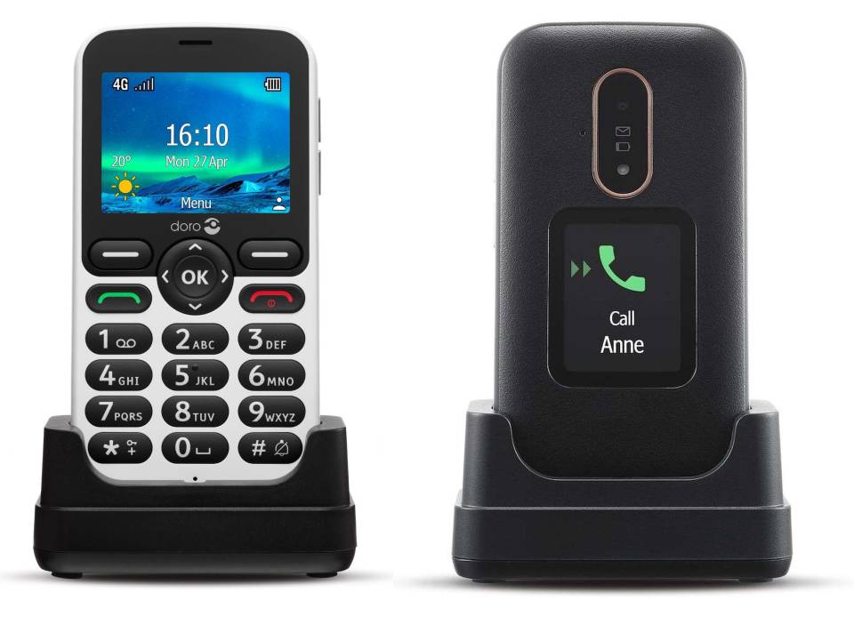 Doro bringt neue Grosstasten-Handys mit 4G - onlinepc.ch