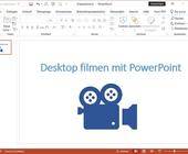 Ein Kamera-Symbol auf einer PowerPoint-Folie