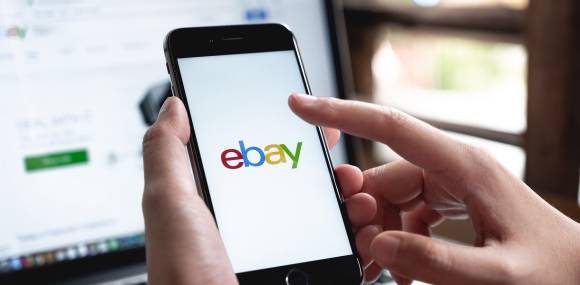 eBay App auf Smartphone 