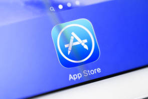 App-Store-Icon auf einem iPhone 