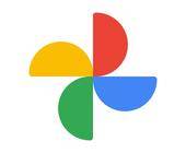 Das Google-Fotos-Logo sieht ein wenig aus wie ein buntes Windrad